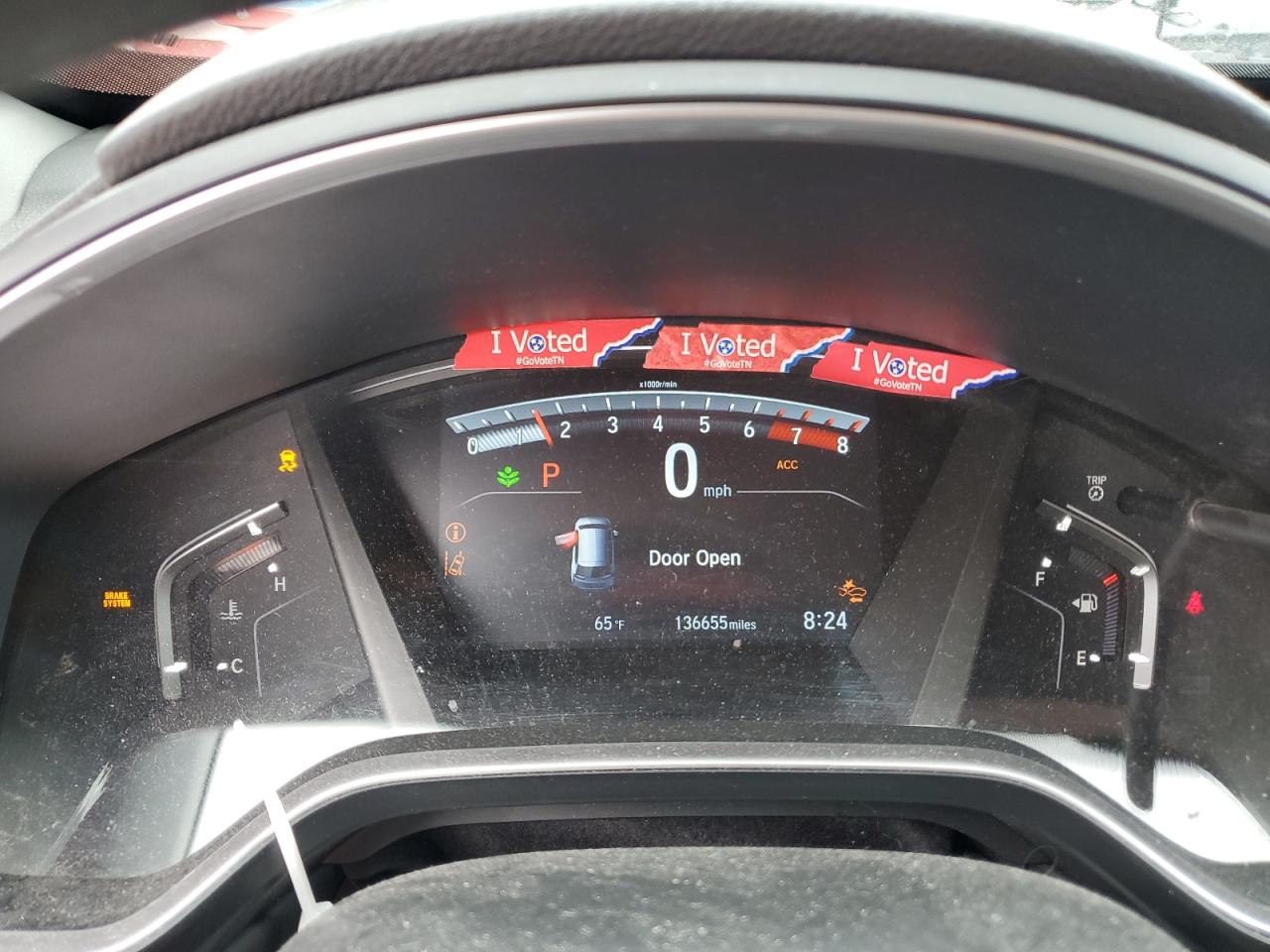2018 Honda CR-V VIN 7FARW1H52JE007793 Copart auction photo, side damage thumbnail 9