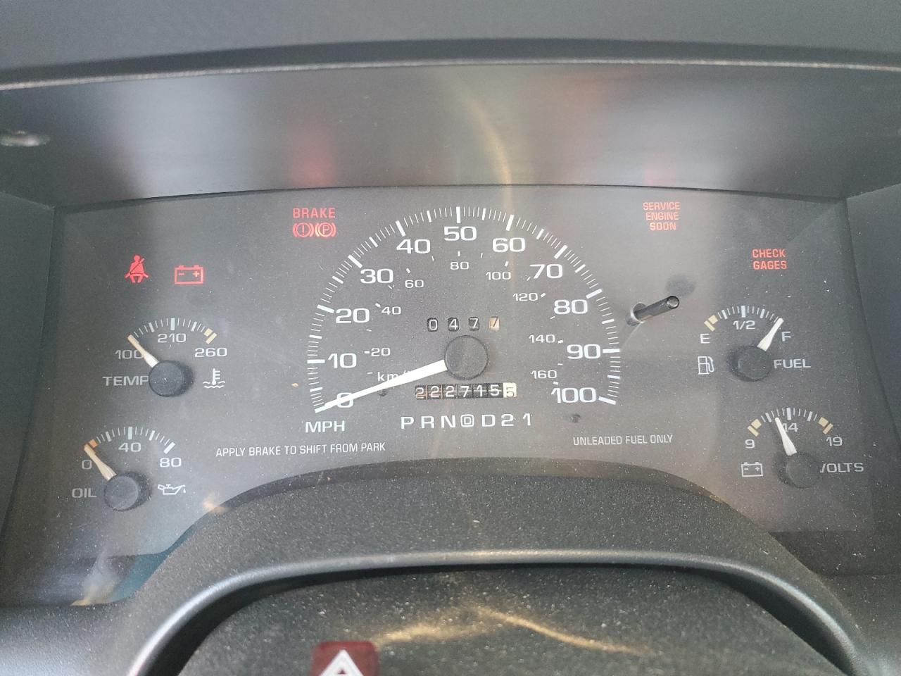 1996 Chevrolet S-10 Pickup VIN 1GCCS1443T8210348 Copart auction photo, rear end / hail damage thumbnail 9