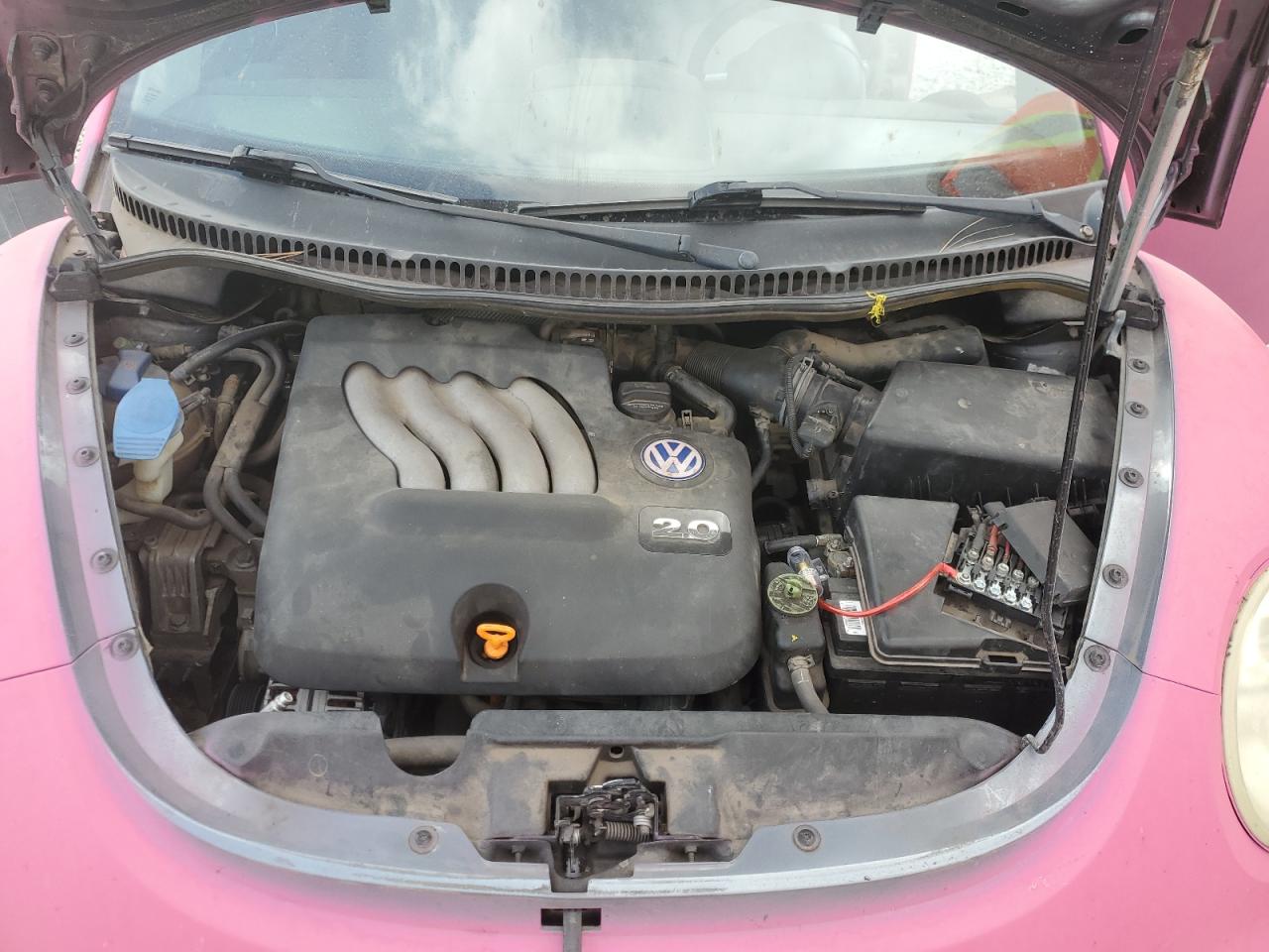 2003 Volkswagen Beetle VIN 3VWBK21C53M421251 Copart auction photo, side damage thumbnail 13