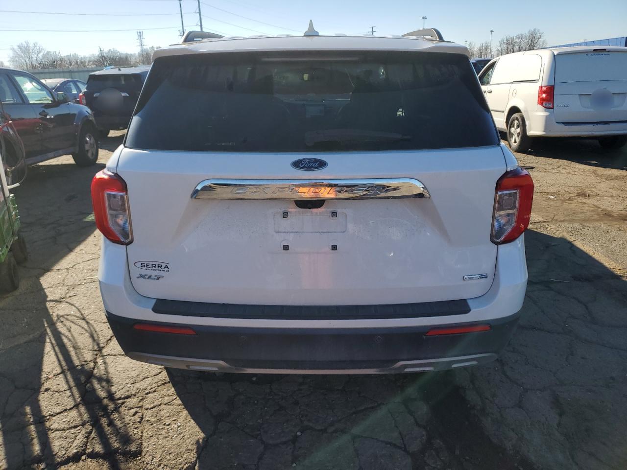 2020 Ford Explorer VIN 1FMSK8DH5LGA79352 Copart auction photo, front end damage thumbnail 6