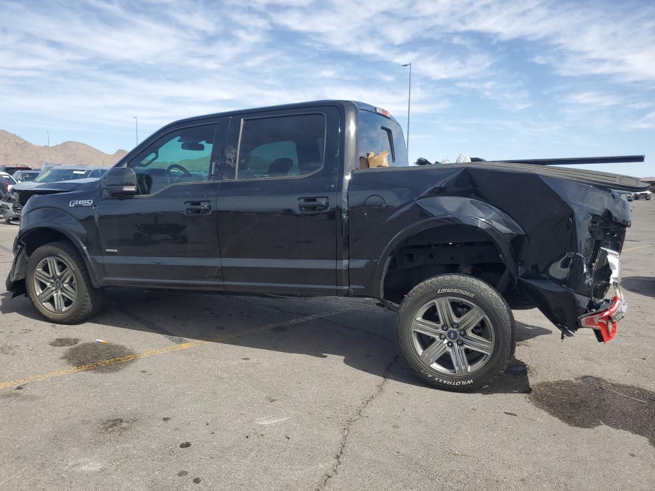 2017 Ford F-150 VIN 1FTEW1CG5HKC53575 Copart auction photo, front end / rear end damage thumbnail 2