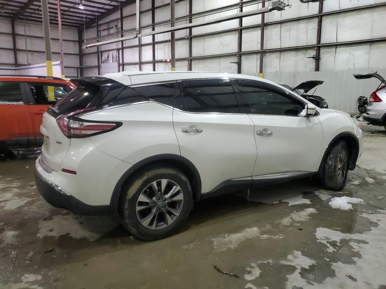 2017 Nissan Murano VIN 5N1AZ2MHXHN155123 Copart auction photo, front end damage thumbnail 3