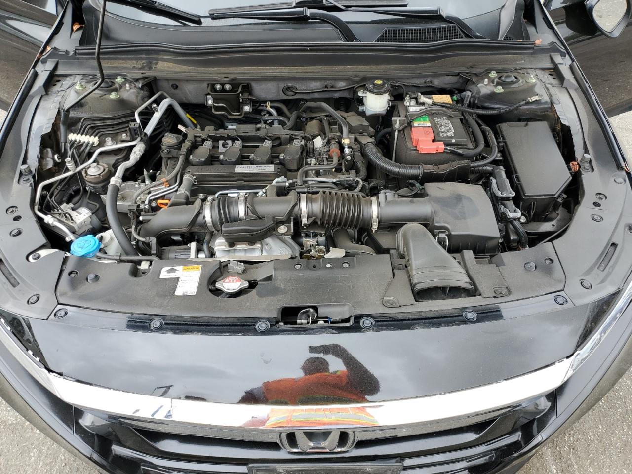 2018 Honda Accord VIN 1HGCV1F19JA246580 Copart auction photo, rear end / side damage thumbnail 13