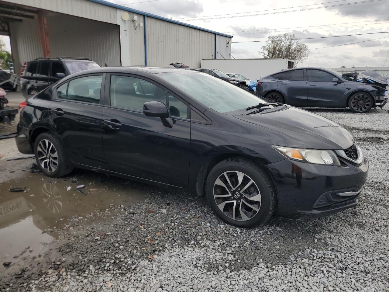 2013 Honda Civic VIN 19XFB2F85DE282579 Copart auction photo, rear end damage thumbnail 4