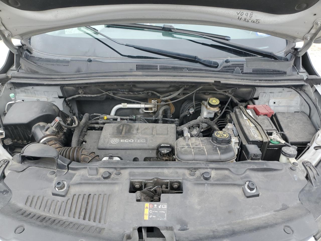2018 Buick Encore VIN KL4CJGSB5JB548299 Copart auction photo, side / rear end damage thumbnail 13