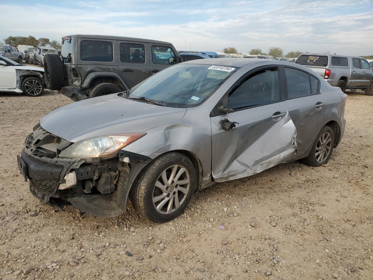 2012 Mazda 3 VIN JM1BL1V79C1532020