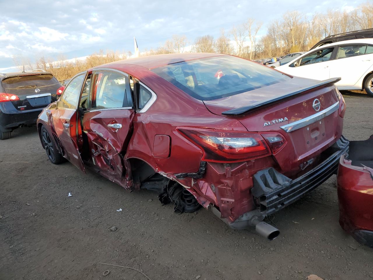 2017 Nissan Altima VIN 1N4AL3AP2HC233211 Copart auction photo, rear end / side damage thumbnail 2