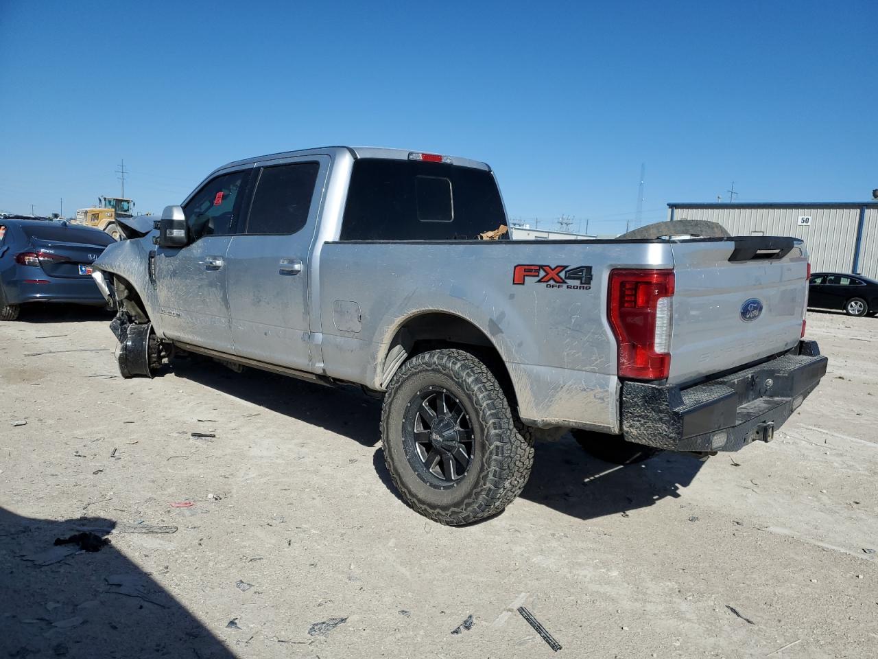 2019 Ford F250 VIN 1FT7W2BT6KED36693 Copart auction photo, front end / undercarriage damage thumbnail 2