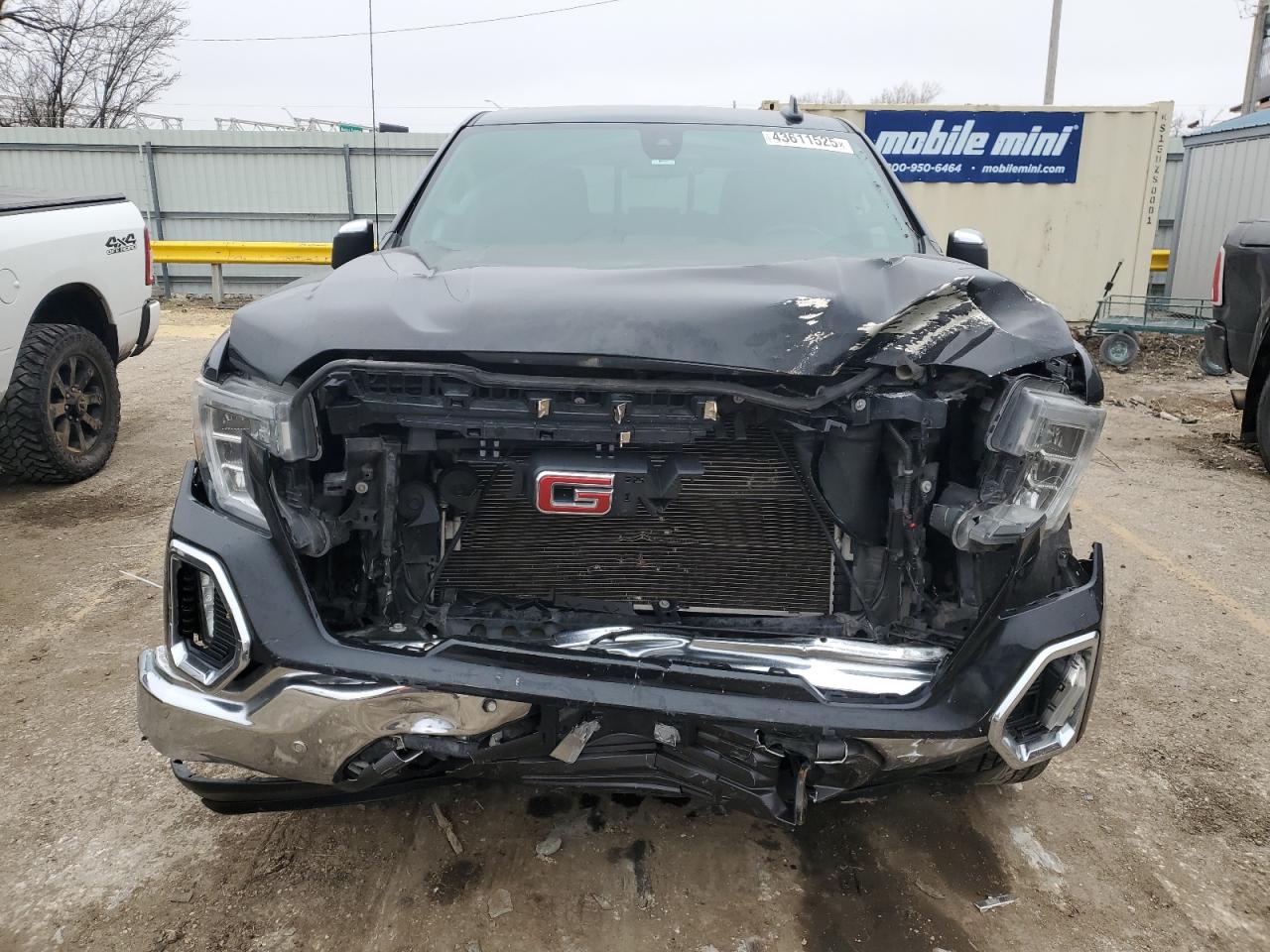 2019 GMC Sierra VIN 1GTU9DED9KZ137916 Copart auction photo, front end damage thumbnail 5