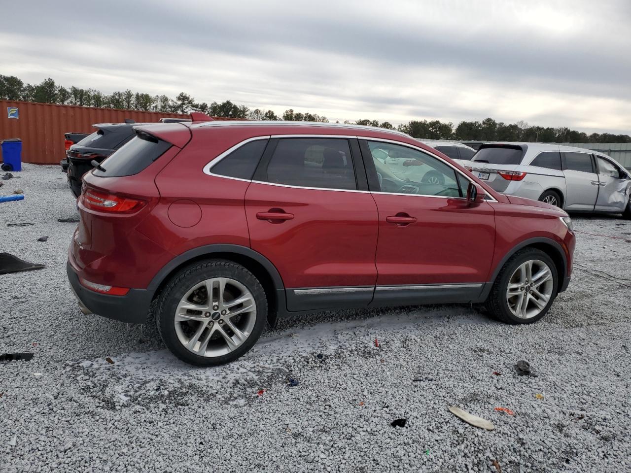 2017 Lincoln MKC VIN 5LMCJ3D99HUL07703 Copart auction photo, mechanical / front end damage thumbnail 3