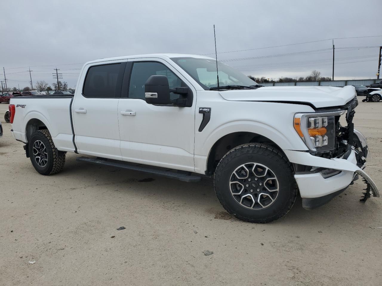 2023 Ford F-150 VIN 1FTFW1E80PFB21597 Copart auction photo, front end damage thumbnail 4