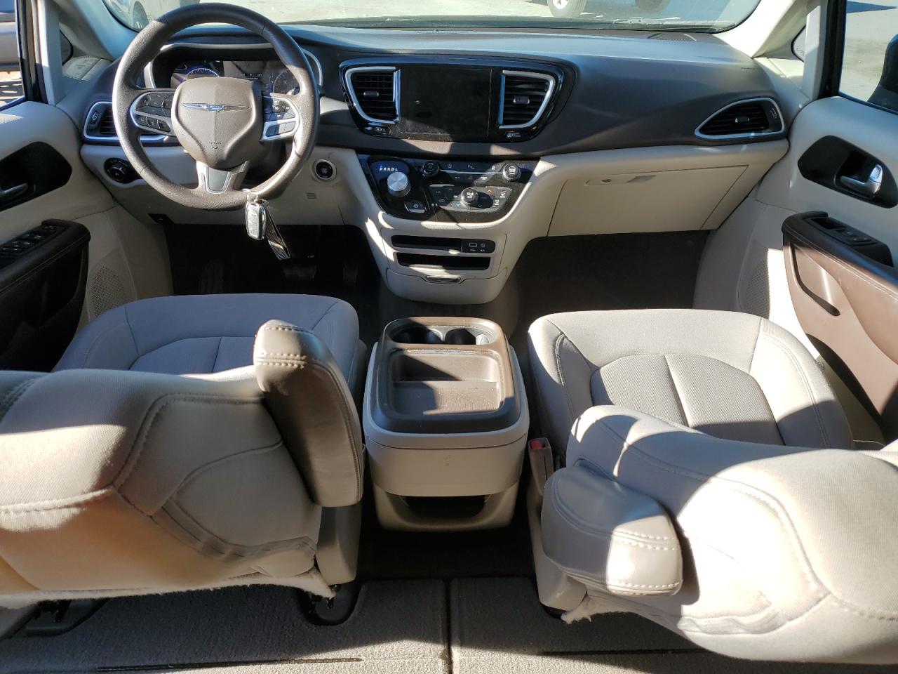 2020 Chrysler Pacifica VIN 2C4RC1FG3LR143382 Copart auction photo, front end / side damage thumbnail 8