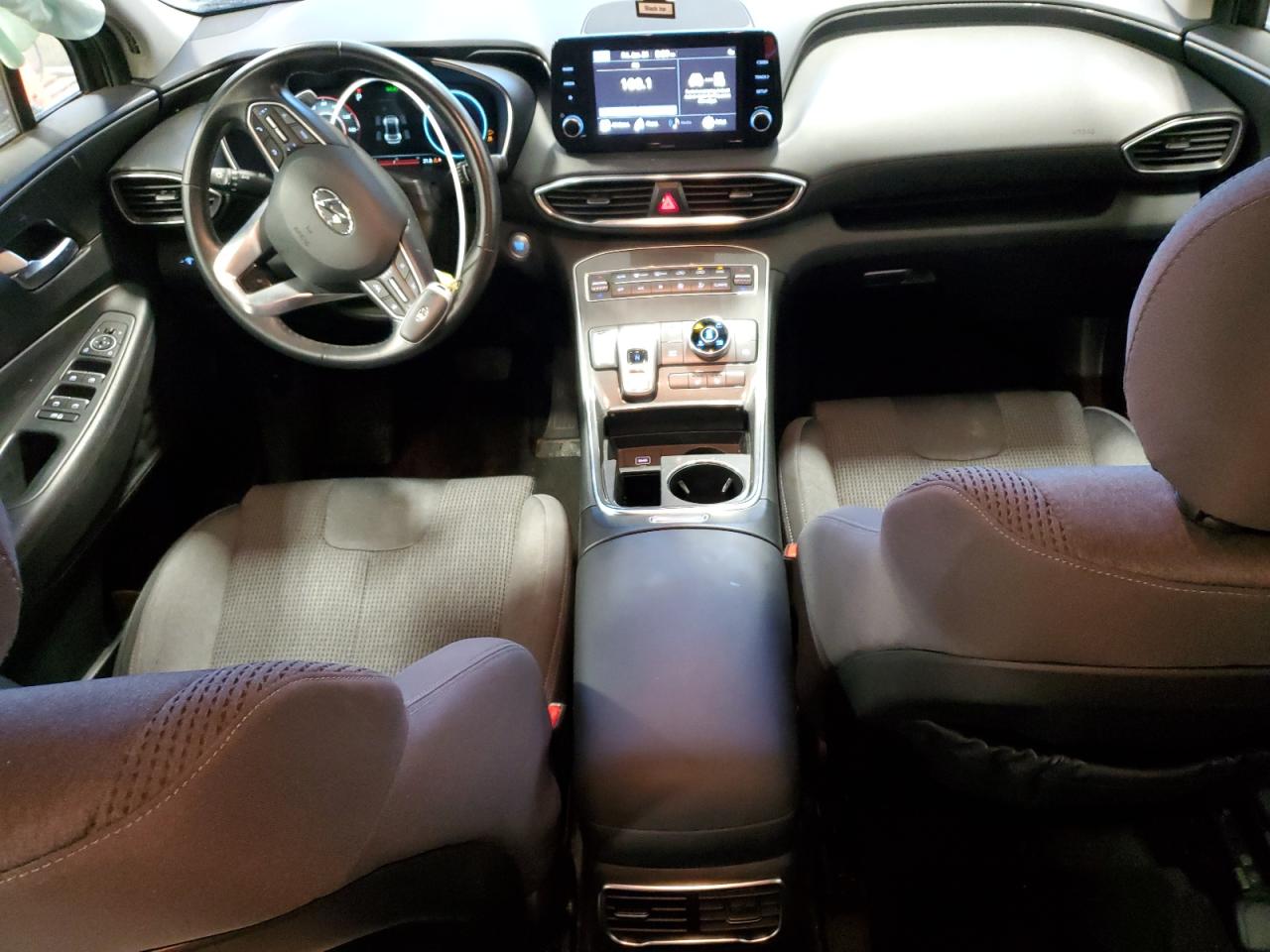 2022 Hyundai Santa Fe VIN 5NMS6DAJ1NH437552 Copart auction photo, front end / minor dent/scratches damage thumbnail 8