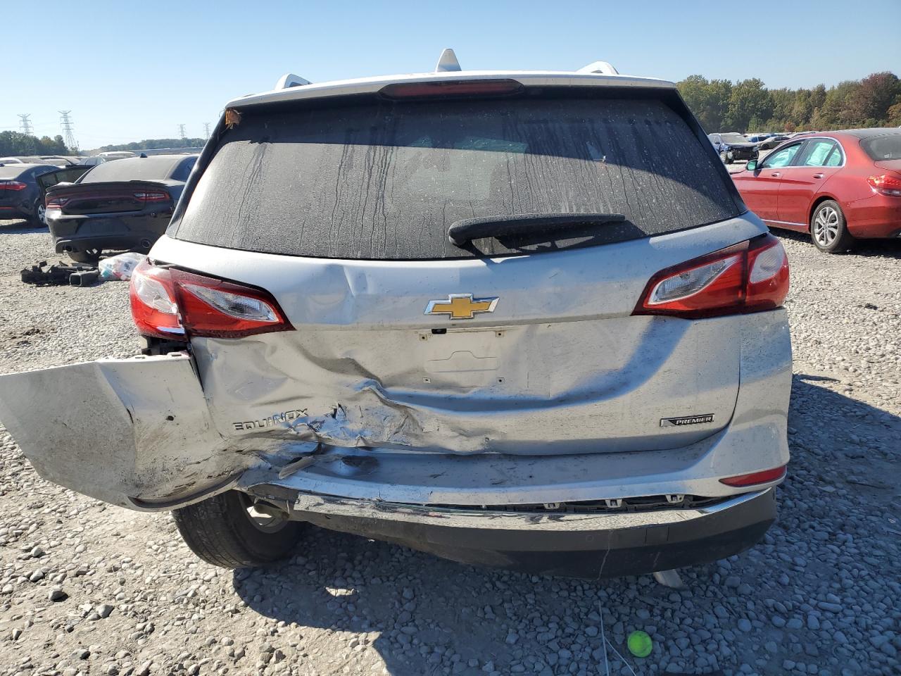 2018 Chevrolet Equinox VIN 3GNAXMEV9JL113128 Copart auction photo, all over damage thumbnail 6