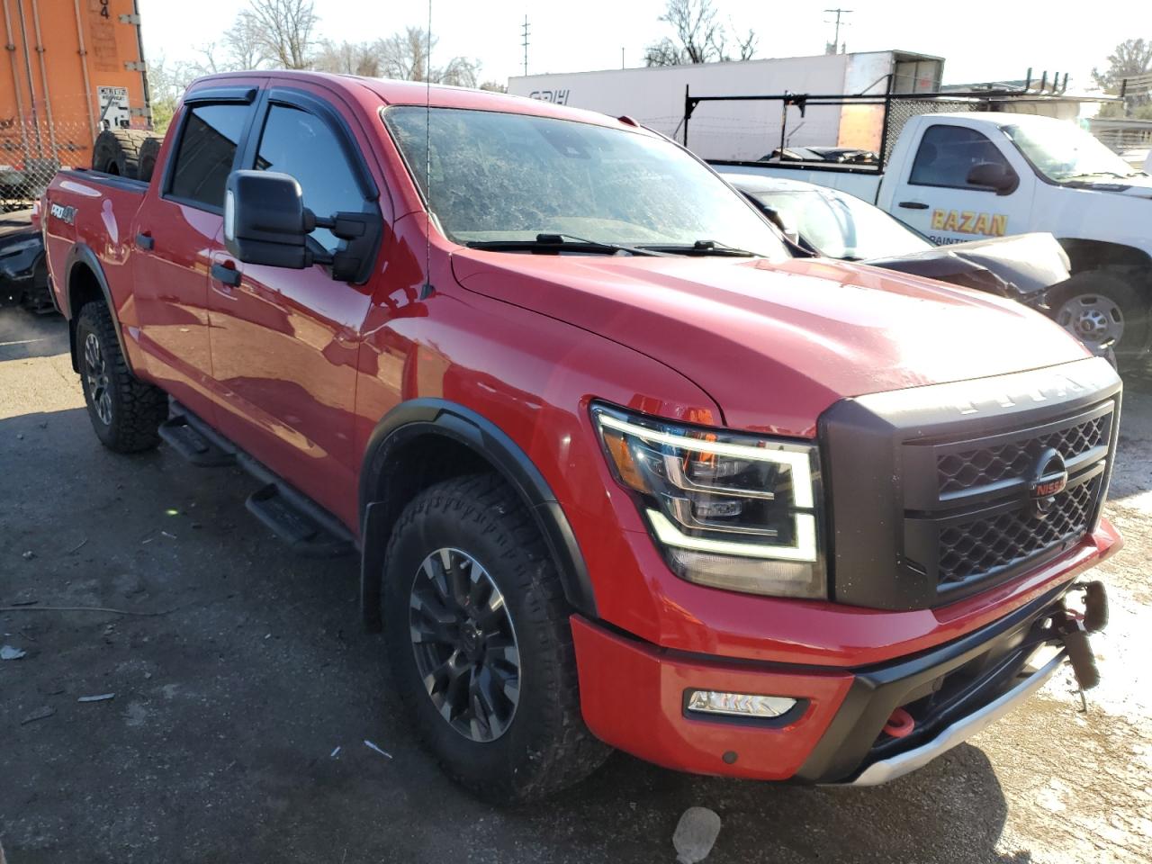 2021 Nissan Titan VIN 1N6AA1ED2MN534335 Copart auction photo, front end damage thumbnail 4