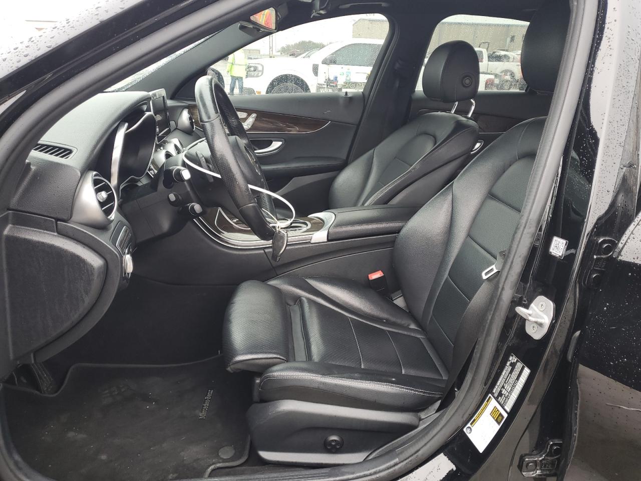 2018 Mercedes-Benz C-klasse VIN 55SWF4JB5JU257429 Copart auction photo, rear end damage thumbnail 7