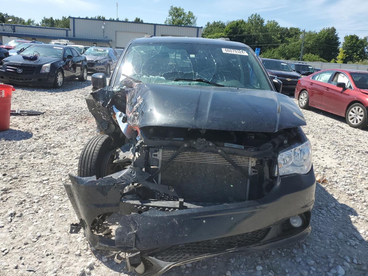 2019 Dodge Caravan VIN 2C4RDGCG0KR802277 Copart auction photo, front end damage thumbnail 5