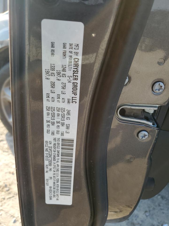 2014 Dodge Journey VIN 3C4PDCGB4ET292080 Copart auction photo, mechanical / rear end damage thumbnail 13