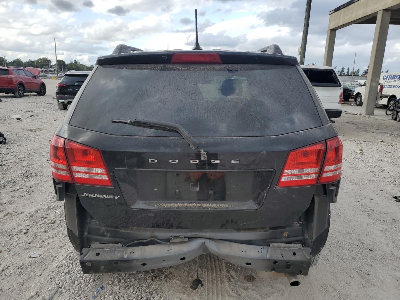2018 Dodge Journey VIN 3C4PDCABXJT189085 Copart auction photo, rear end / minor dent/scratches damage thumbnail 6