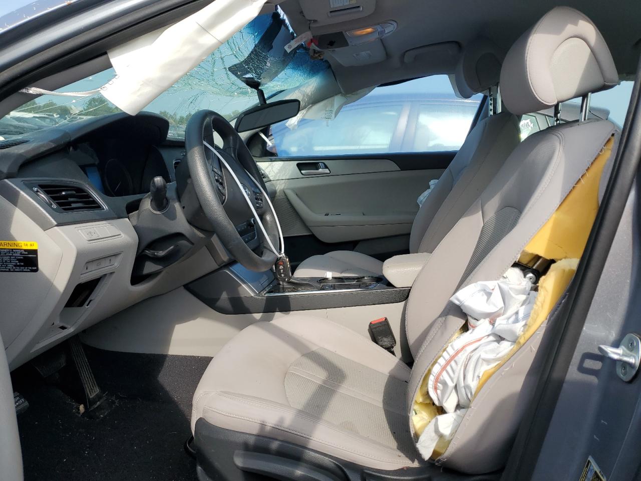2015 Hyundai Sonata VIN 5NPE24AF5FH228002 Copart auction photo, all over damage thumbnail 7