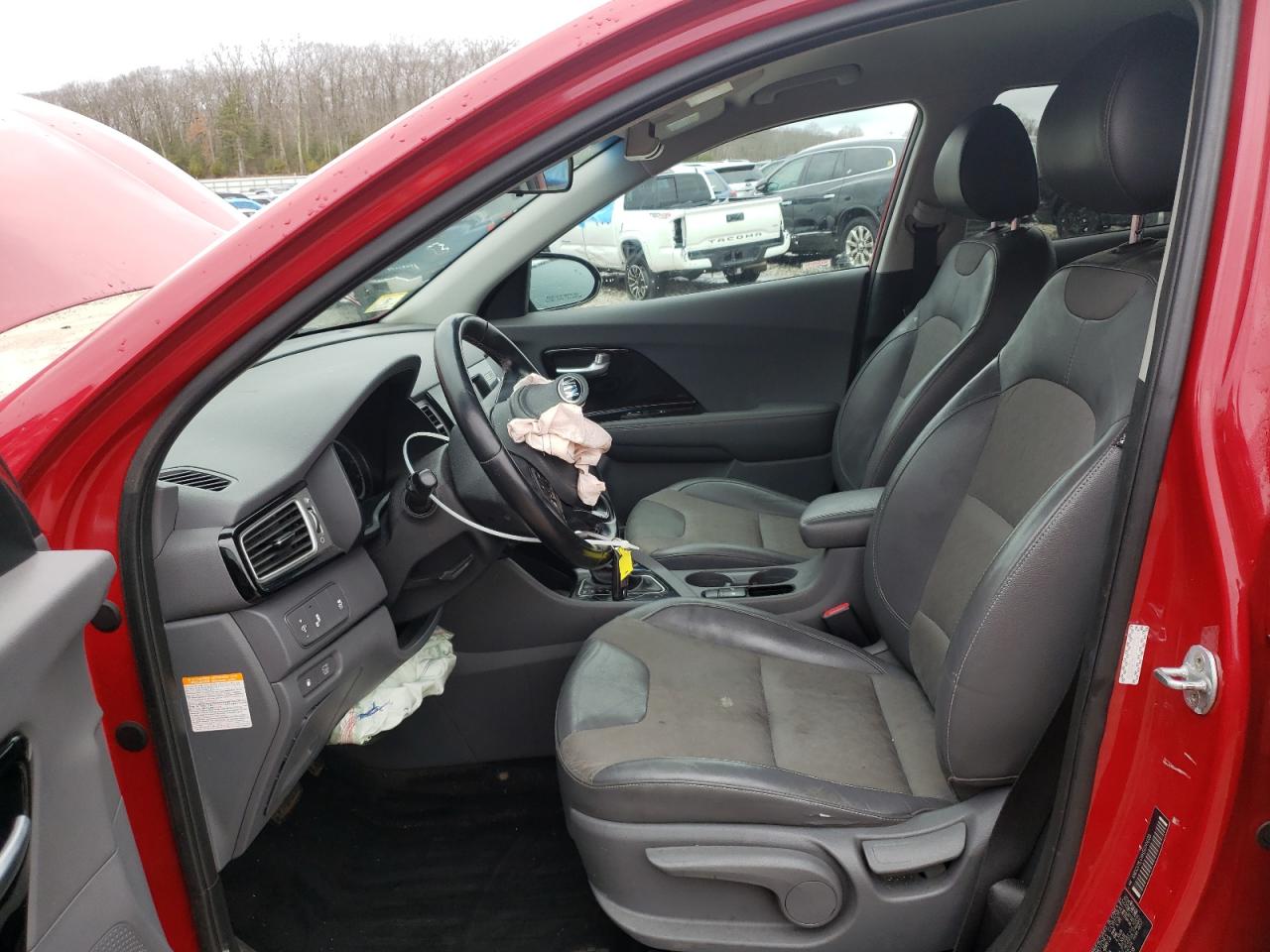 2017 KIA Niro VIN KNDCC3LC6H5050038 Copart auction photo, front end / minor dent/scratches damage thumbnail 7