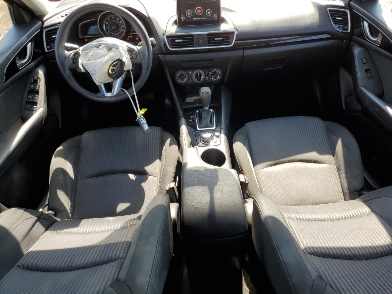 2016 Mazda 3 VIN JM1BM1U74G1331677 Copart auction photo, front end damage thumbnail 8