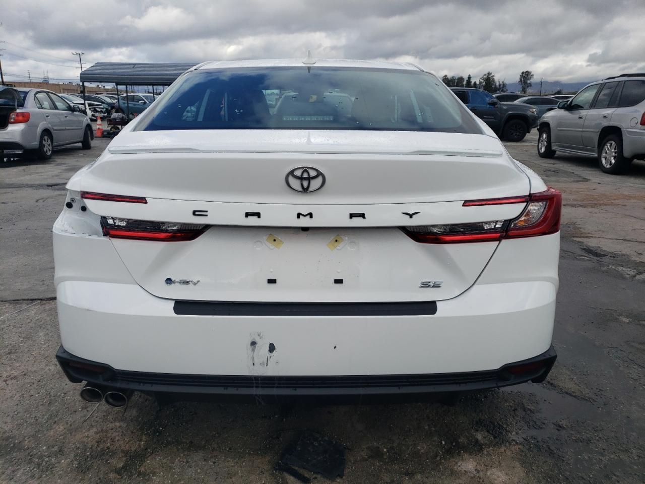 2025 Toyota Camry VIN 4T1DAACK1SU580741 Copart auction photo, side / rear end damage thumbnail 6