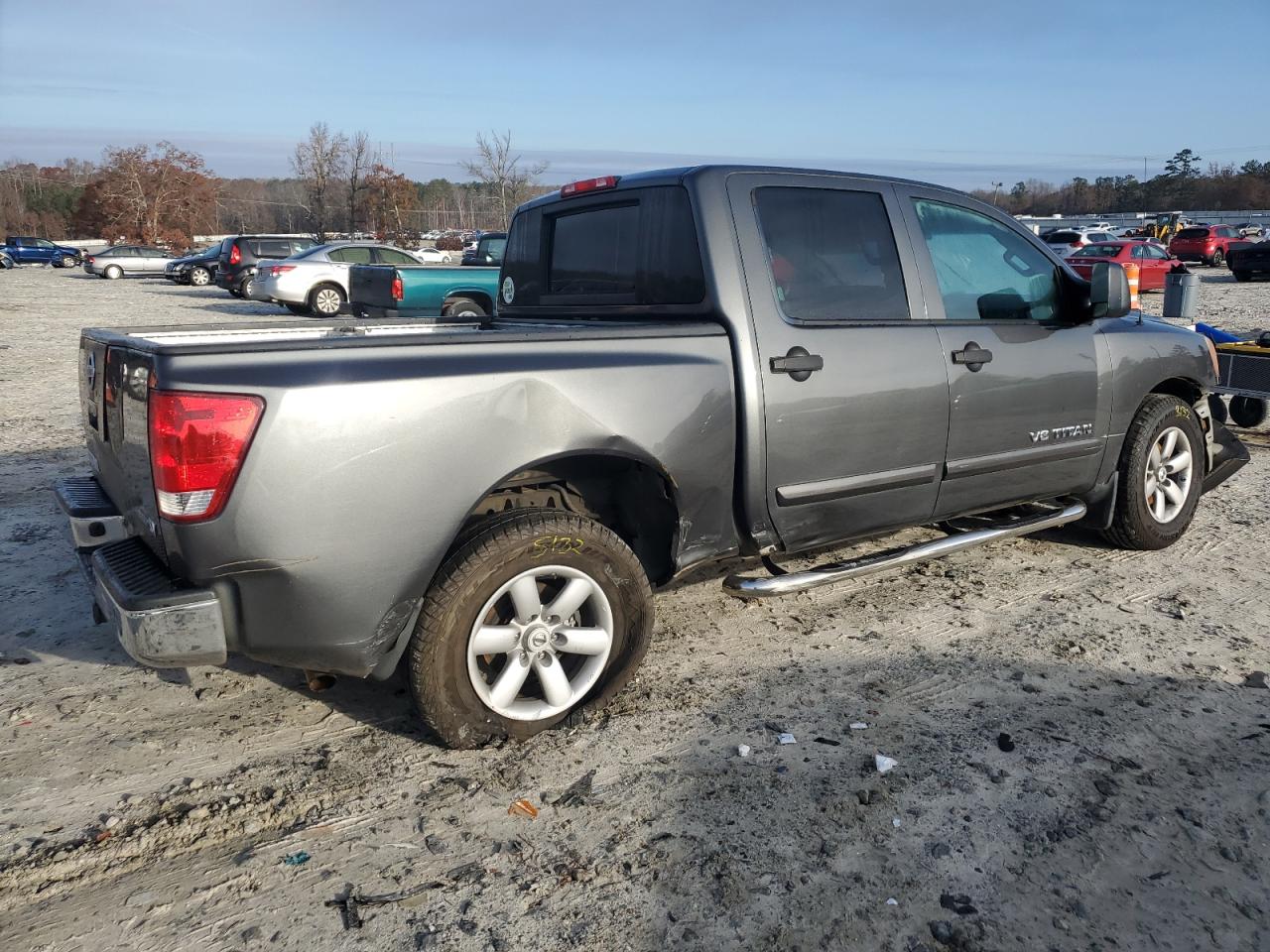 2012 Nissan Titan VIN 1N6BA0ED8CN329275 Copart auction photo, all over damage thumbnail 3