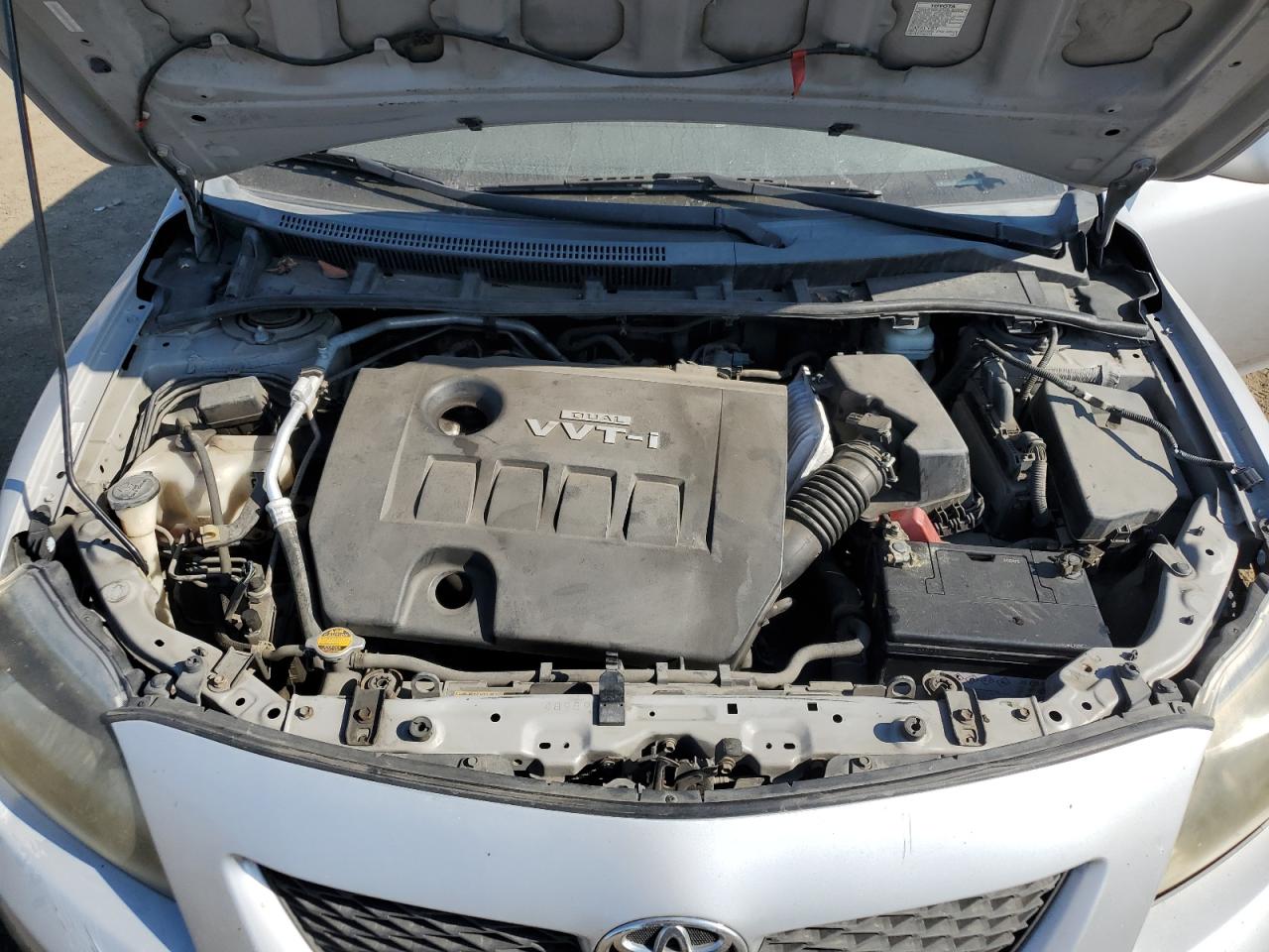 2009 Toyota Corolla VIN 1NXBU40E99Z100650 Copart auction photo, rear end damage thumbnail 11