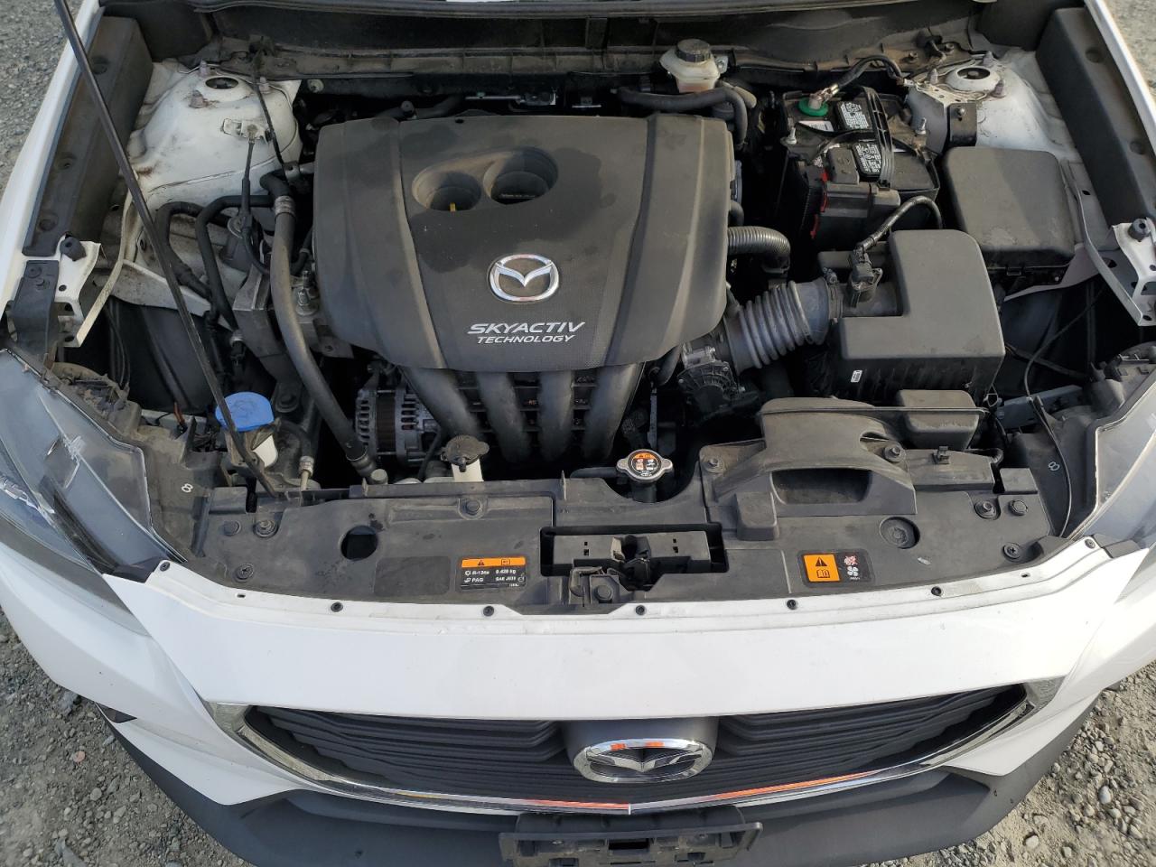 2017 Mazda CX-3 VIN JM1DKFC73H0156018 Copart auction photo, side / front end damage thumbnail 12