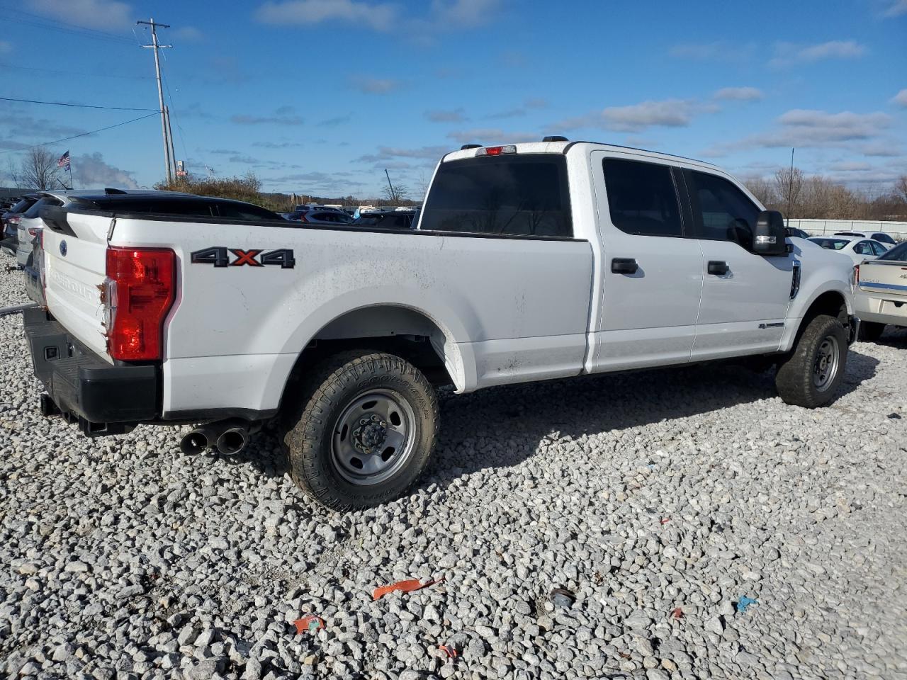 2022 Ford F350 VIN 1FT8W3BT5NEC14101 Copart auction photo, front end / side damage thumbnail 3