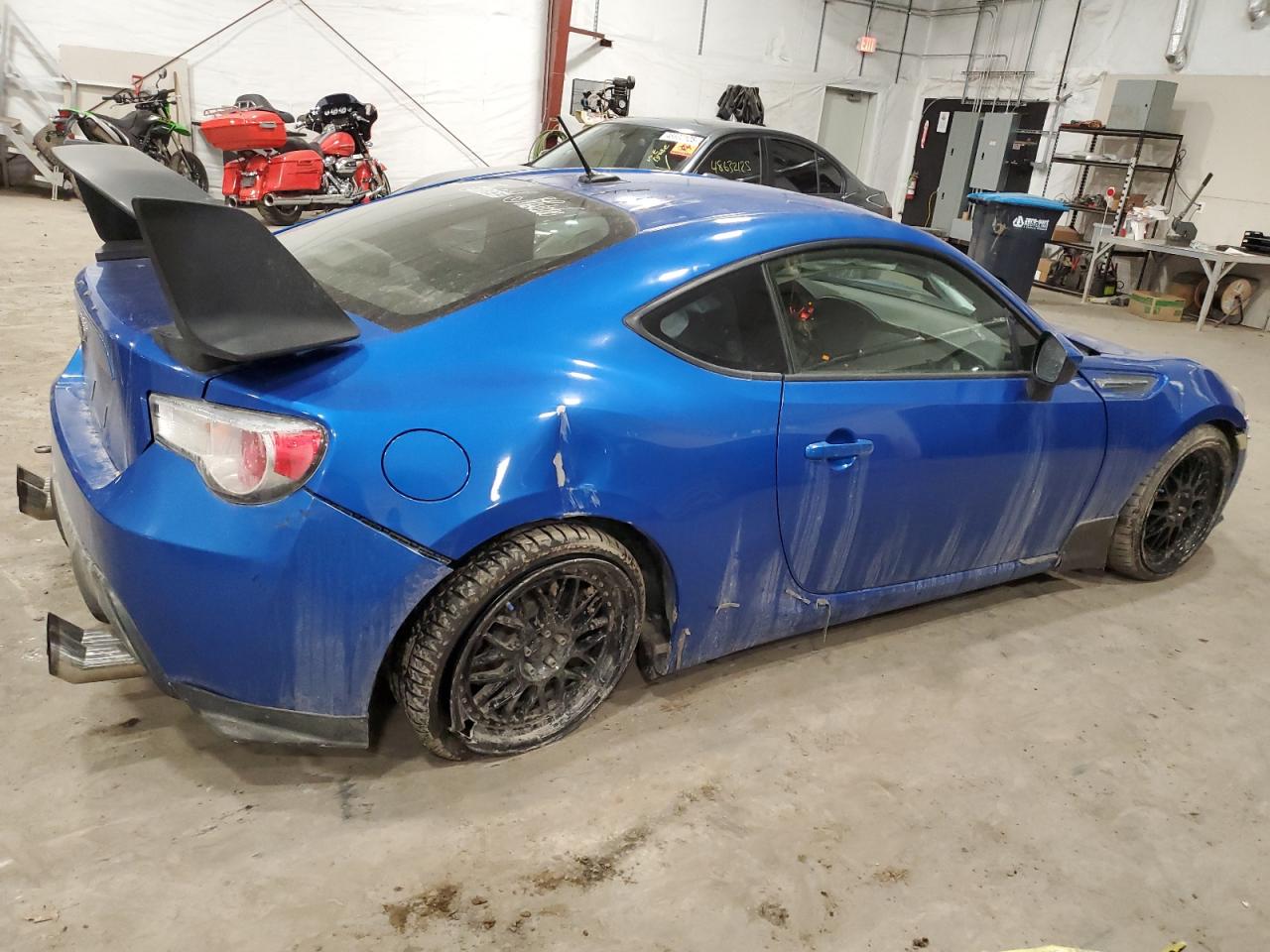 2013 Subaru BRZ VIN JF1ZCAB12D1606111 Copart auction photo, side / all over damage thumbnail 3