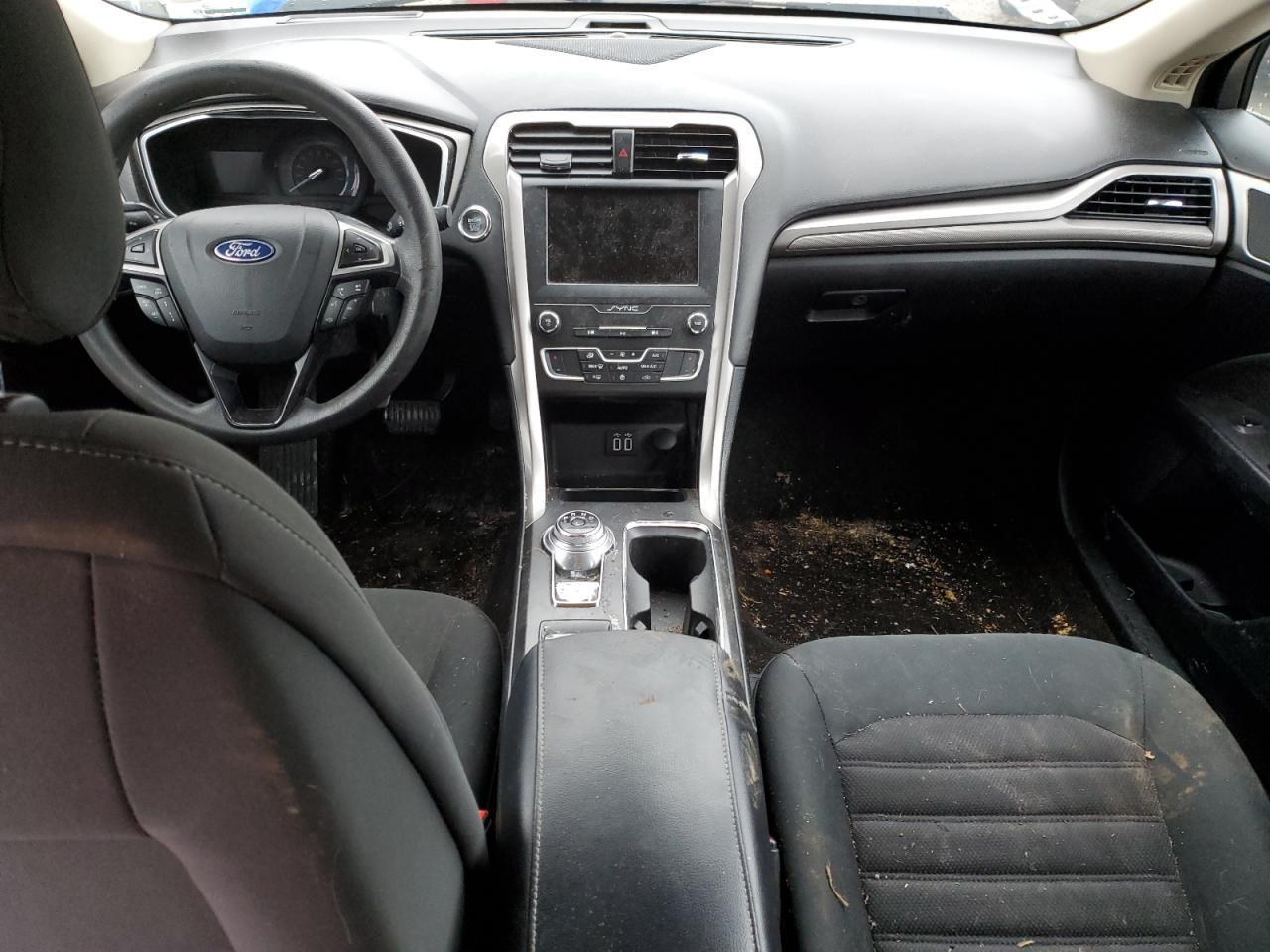 2019 Ford Fusion VIN 3FA6P0LU1KR138241 Copart auction photo, undercarriage / all over damage thumbnail 8