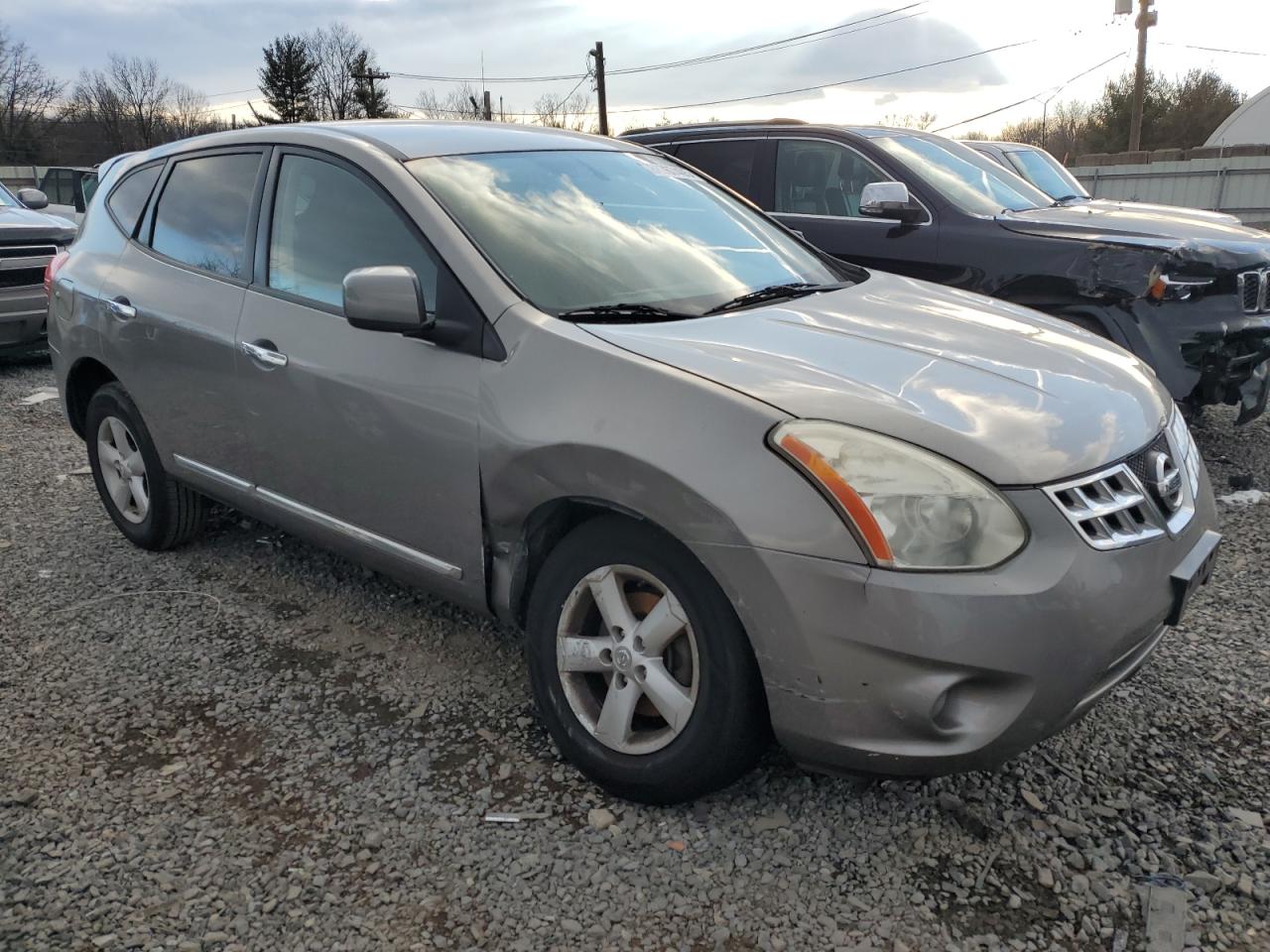 2013 Nissan Rogue VIN JN8AS5MV8DW602380 Copart auction photo, front end damage thumbnail 4
