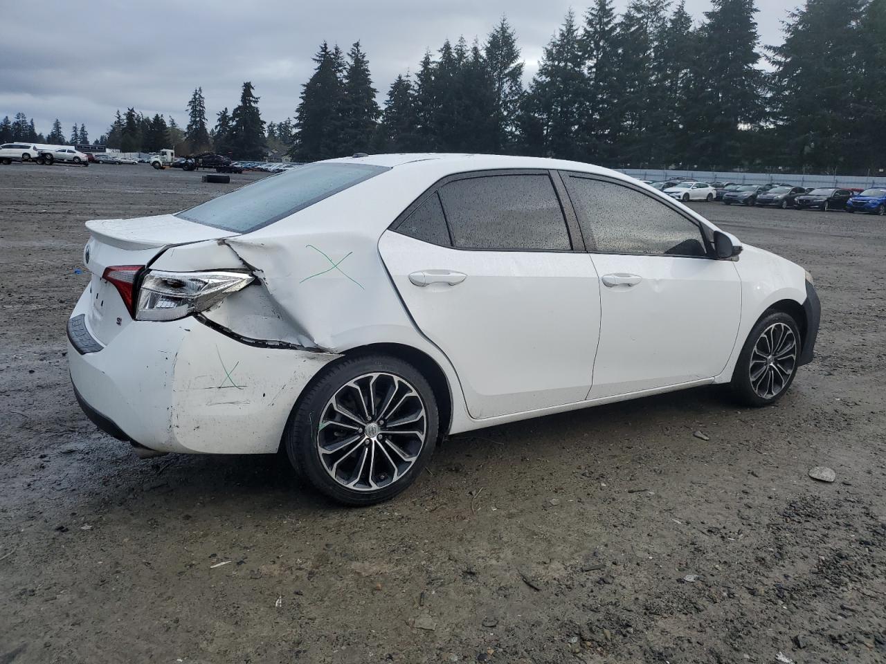 2016 Toyota Corolla VIN 2T1BURHE4GC668689 Copart auction photo, rear end / front end damage thumbnail 3