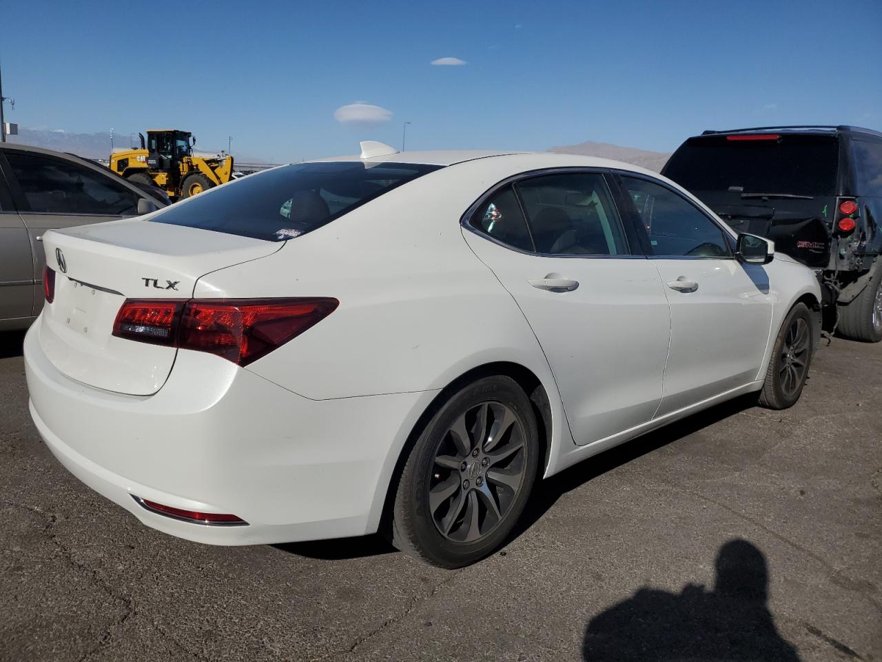 2016 Acura TLX VIN 19UUB1F35GA001962 Copart auction photo, front end damage thumbnail 3