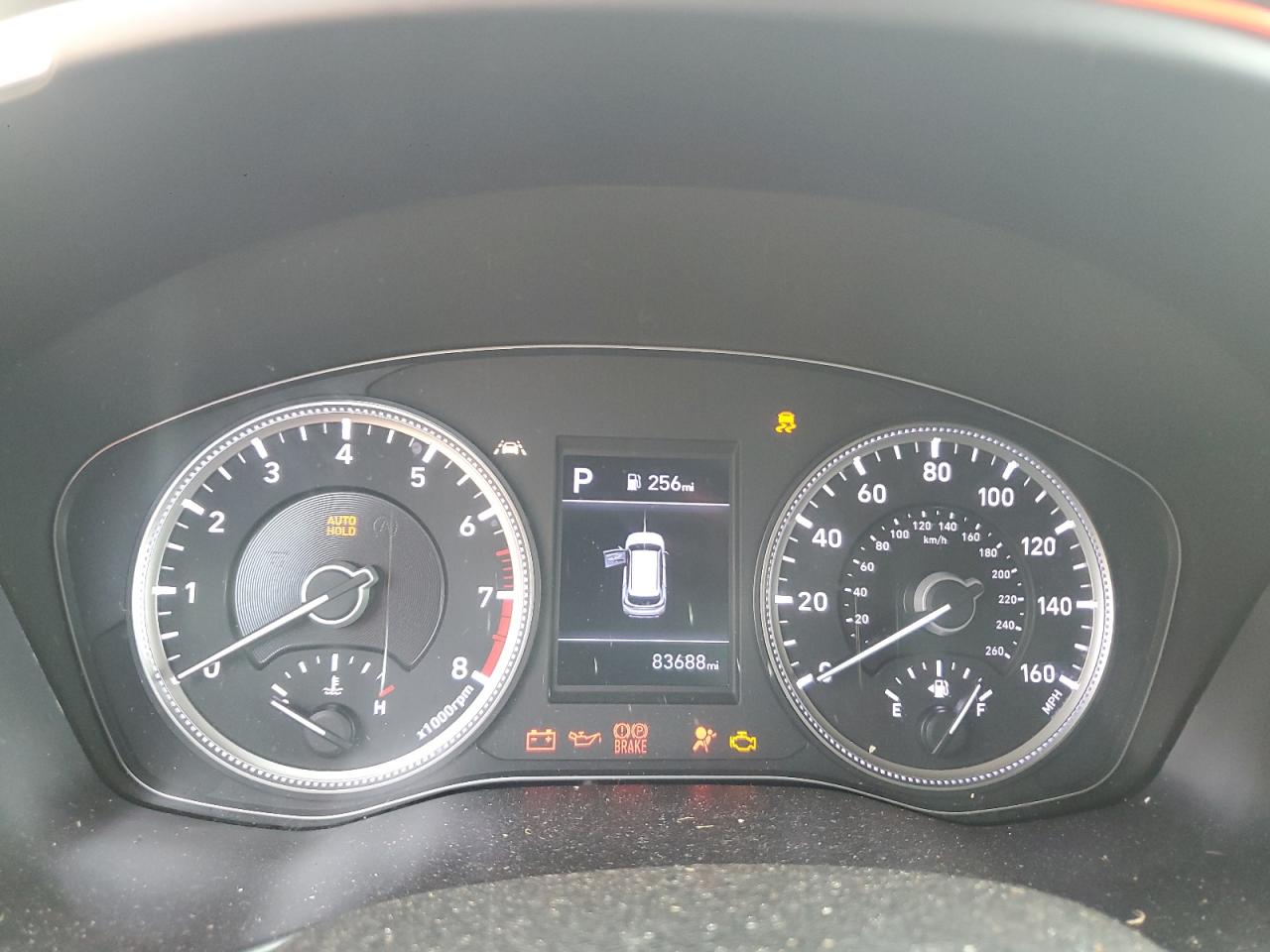 2019 Hyundai Santa Fe VIN 5NMS23AD4KH108937 Copart auction photo, water/flood damage thumbnail 9