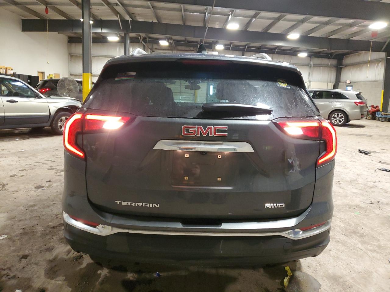 2020 GMC Terrain VIN 3GKALVEVXLL260852 Copart auction photo, front end / side damage thumbnail 6