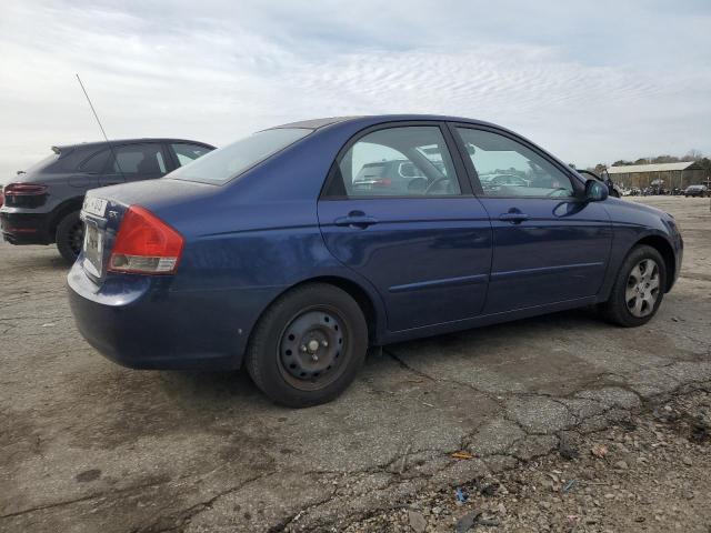 2009 KIA Spectra VIN KNAFE221595637878 Copart auction photo, front end damage thumbnail 3