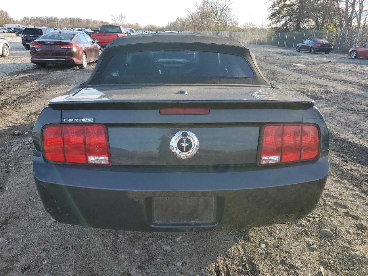 2009 Ford Mustang VIN 1ZVHT84N995118754 Copart auction photo, rear end / minor dent/scratches damage thumbnail 6