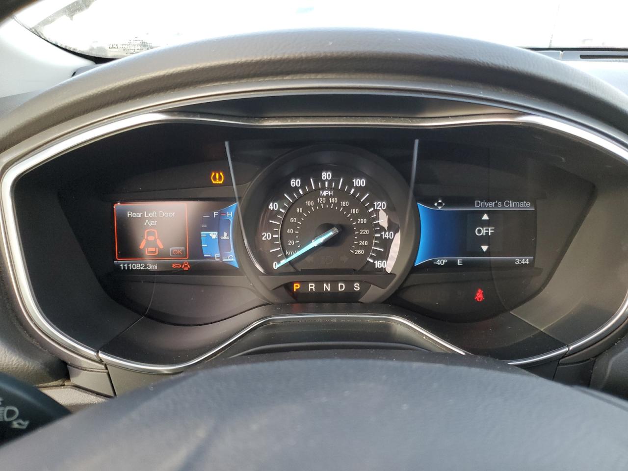 2016 Ford Fusion VIN 3FA6P0K9XGR233272 Copart auction photo, front end / side damage thumbnail 9