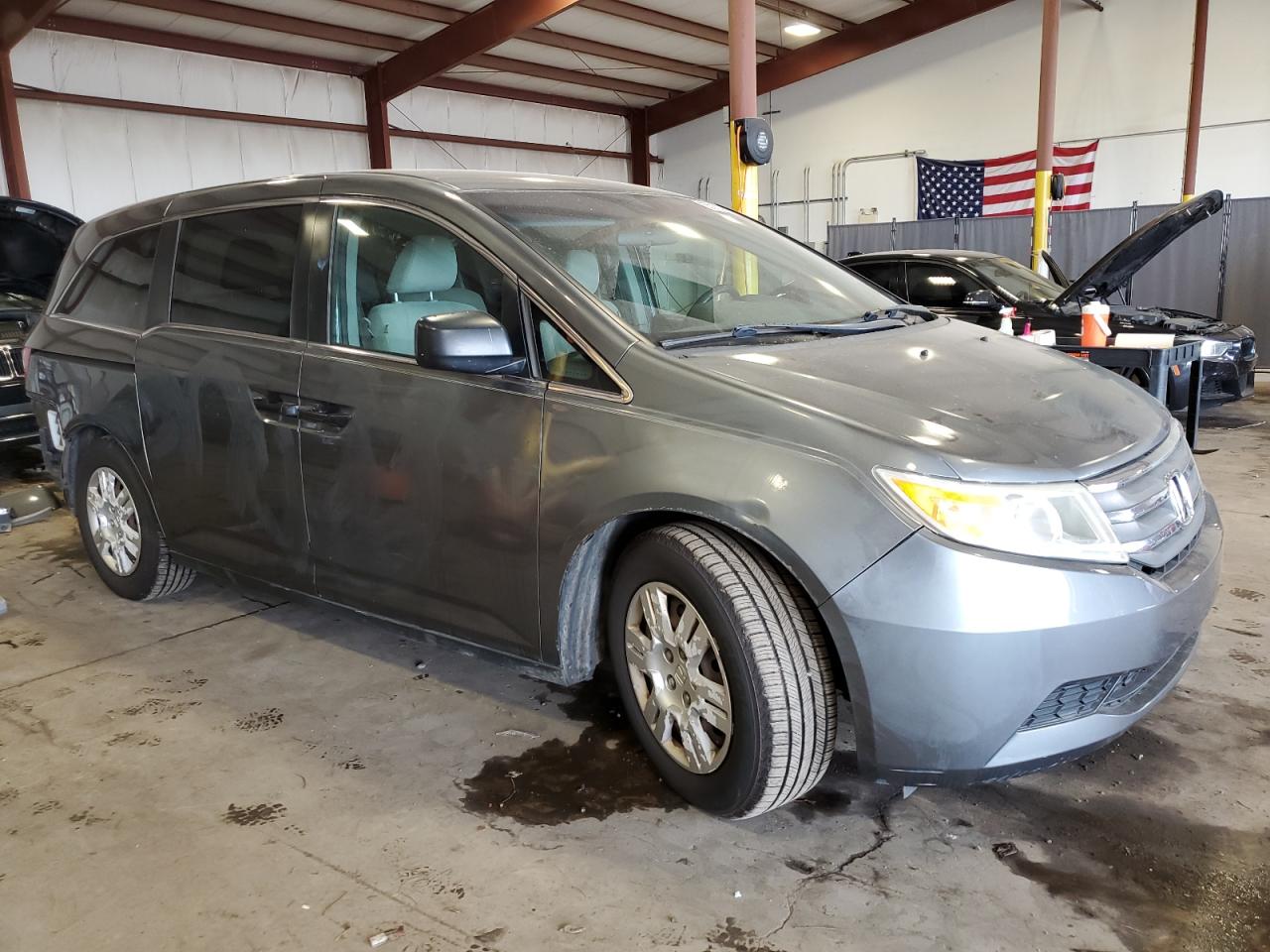 2012 Honda Odyssey VIN 5FNRL5H23CB107566 Copart auction photo, rear end damage thumbnail 4