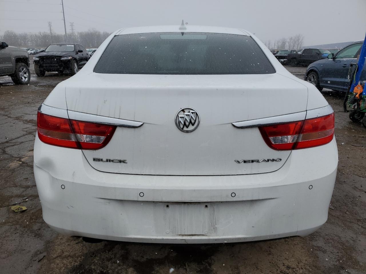 2013 Buick Verano VIN 1G4PS5SKXD4195149 Copart auction photo, front end / side damage thumbnail 6