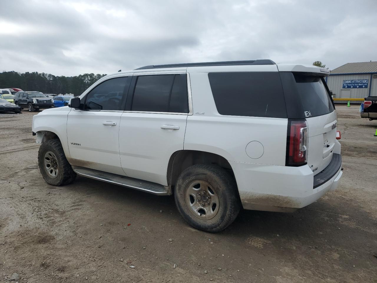 2015 GMC Yukon VIN 1GKS1AKC7FR119871 Copart auction photo, front end / undercarriage damage thumbnail 2