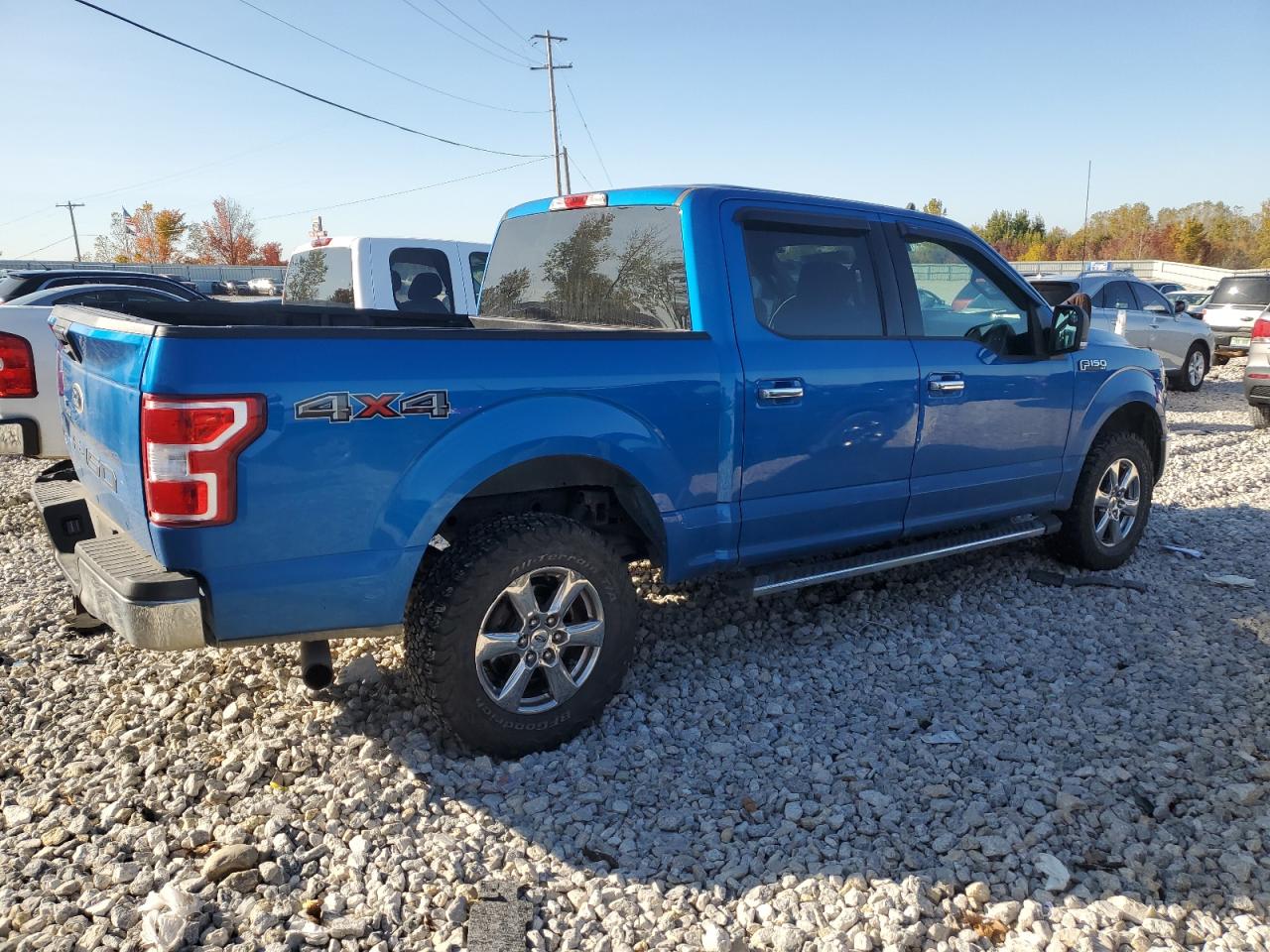 2020 Ford F-150 VIN 1FTEW1E54LFA63196 Copart auction photo, rear end damage thumbnail 3