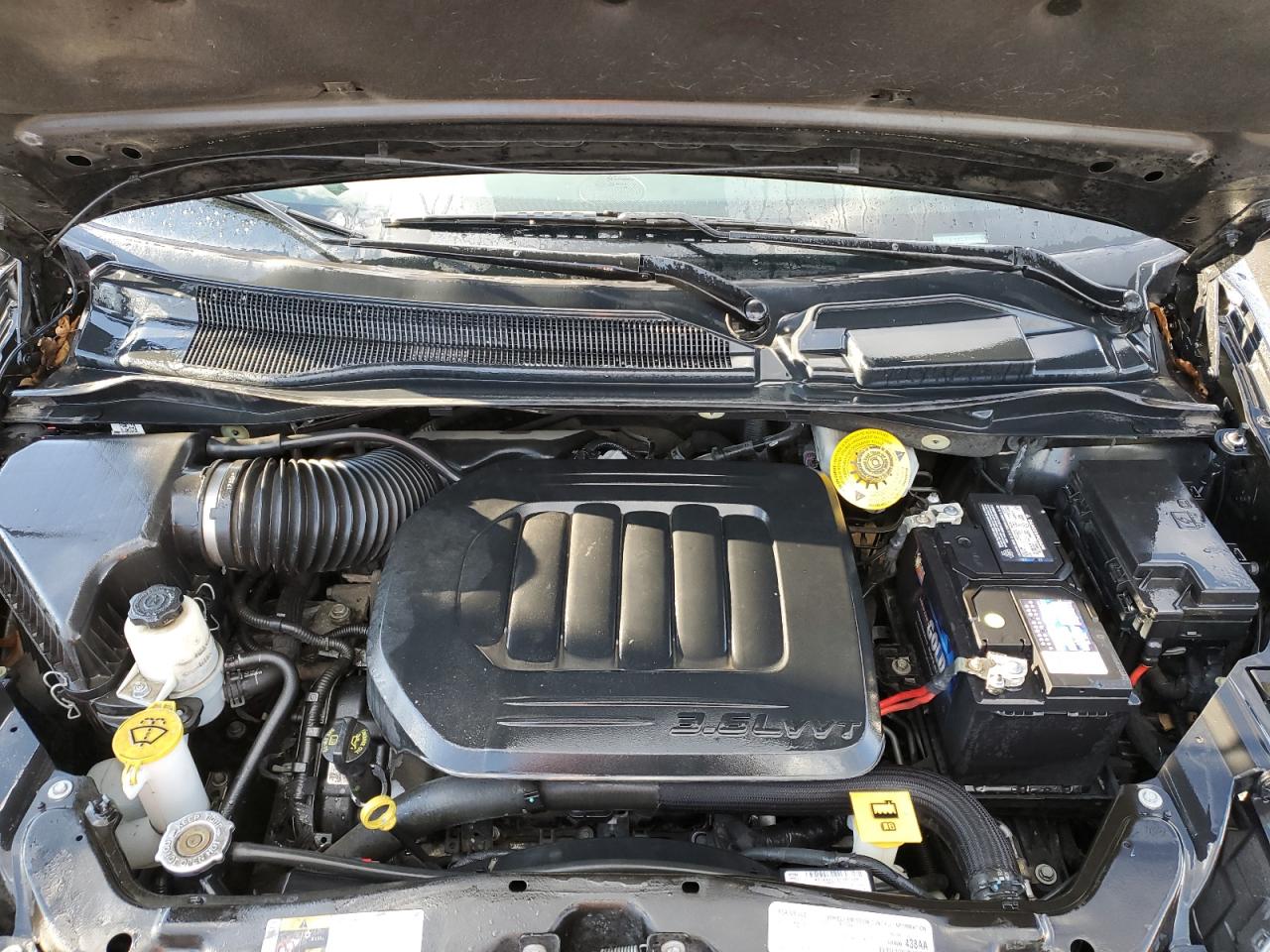 2019 Dodge Caravan VIN 2C4RDGEG2KR716921 Copart auction photo, side damage thumbnail 12