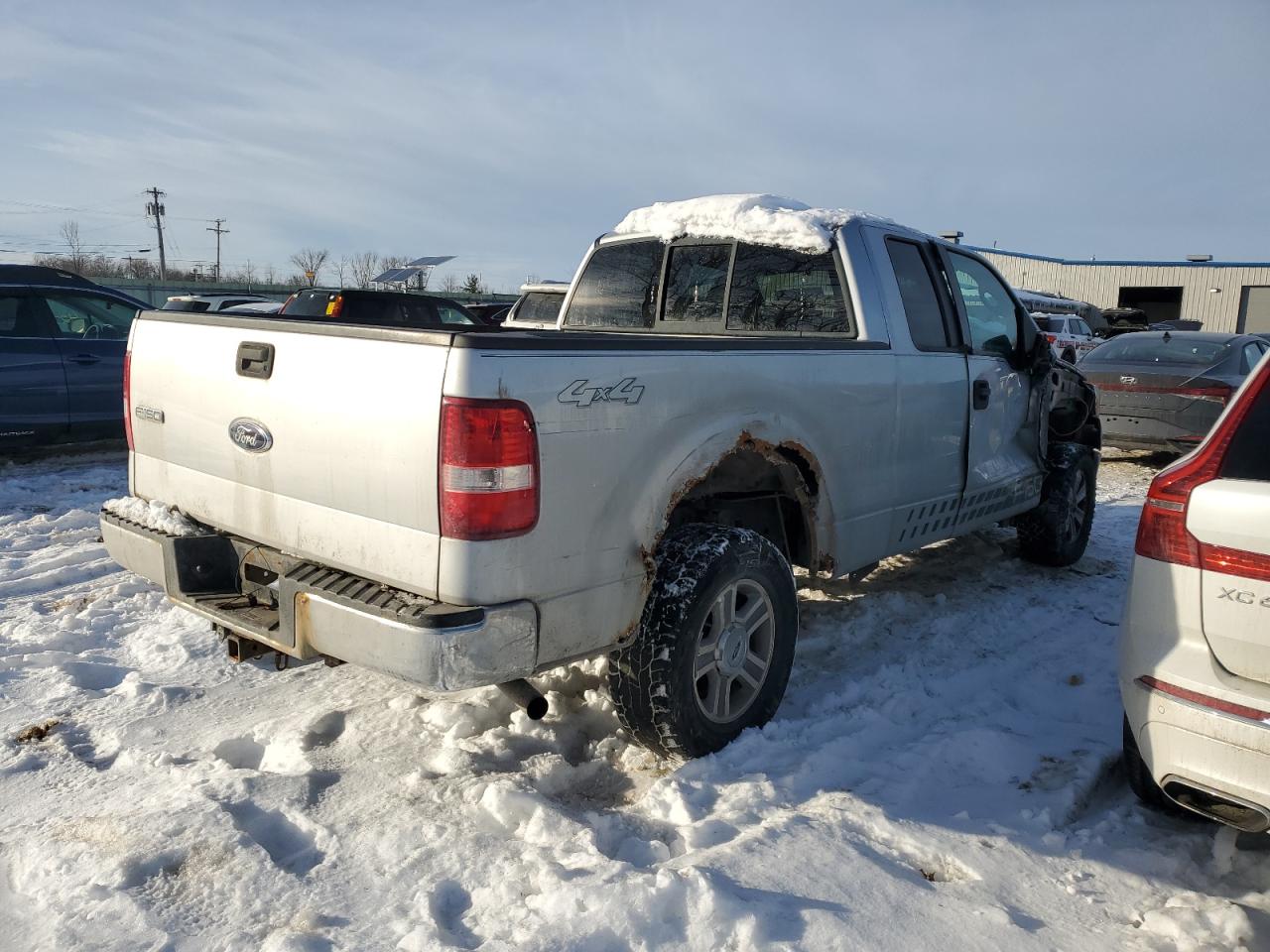 2007 Ford F-150 VIN 1FTPX14V97FA64101 Copart auction photo, all over damage thumbnail 3