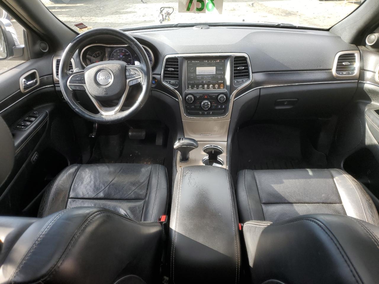 2014 Jeep Grand Cherokee VIN 1C4RJFBT5EC151615 Copart auction photo, front end damage thumbnail 8