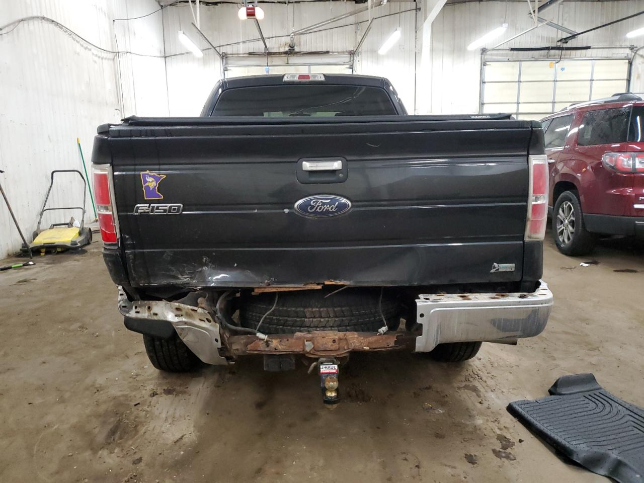 2010 Ford F-150 VIN 1FTFW1EV0AFB39935 Copart auction photo, rear end damage thumbnail 6