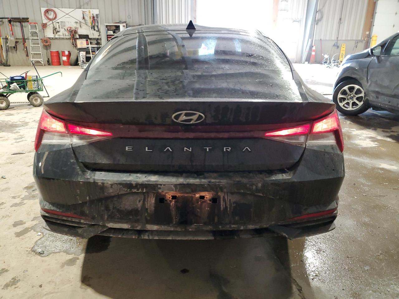 2022 Hyundai Elantra VIN KMHLM4AG6NU260189 Copart auction photo, front end damage thumbnail 6